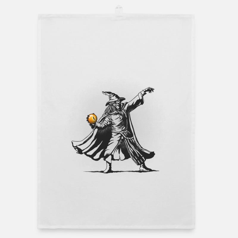 The orb thrower Organic dish towel