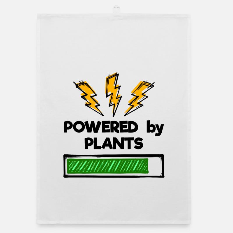 Vegetarier Vegan Statement Organic Geschirrtuch