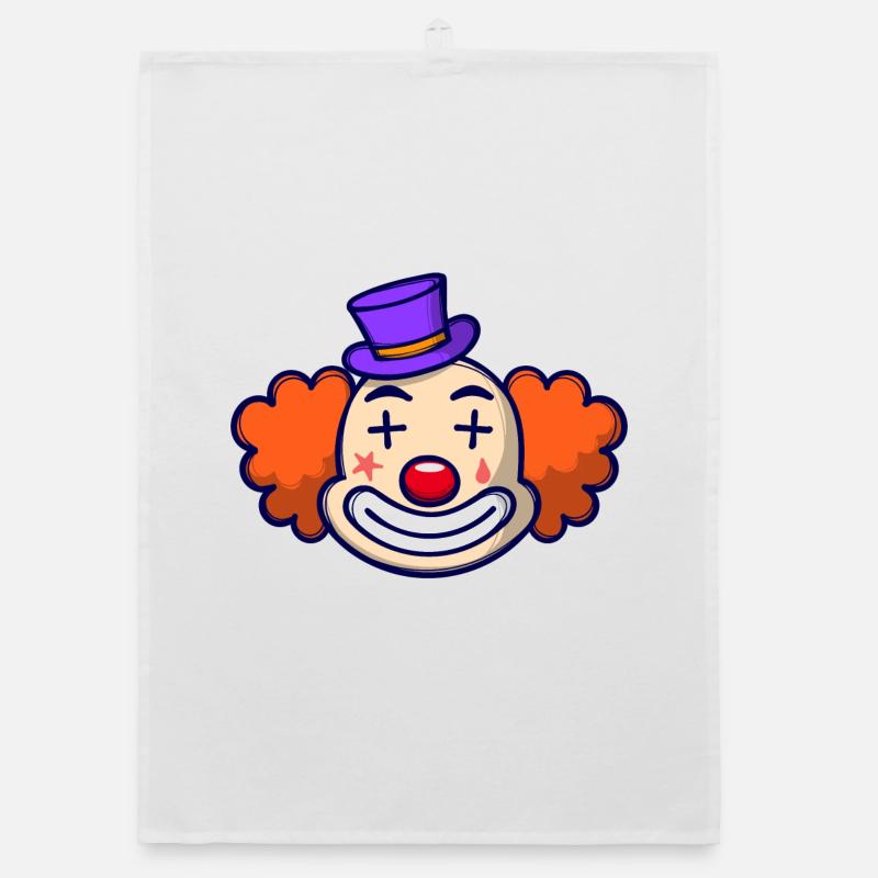 Clown Carnaval Carnaval Torchon bio