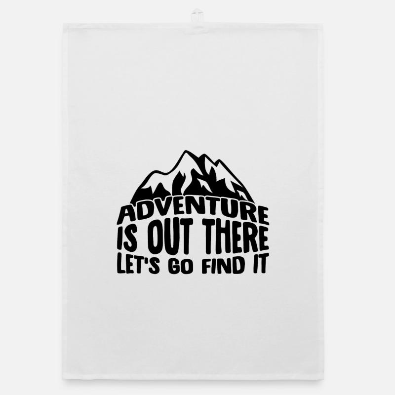 Citations de camping drôles, l’aventure est là-bas Let’s Let’s Torchon bio