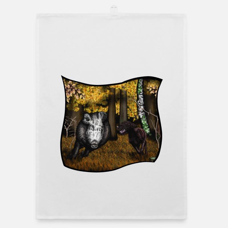 Push Hunt Organic dish towel