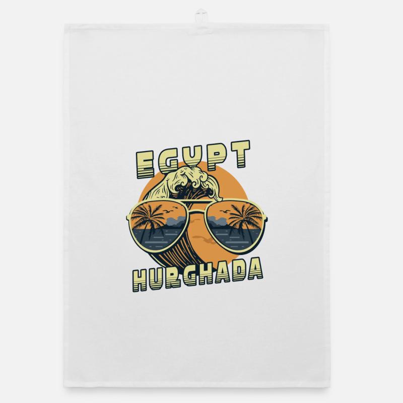 Design Hurghada Egypte Torchon bio