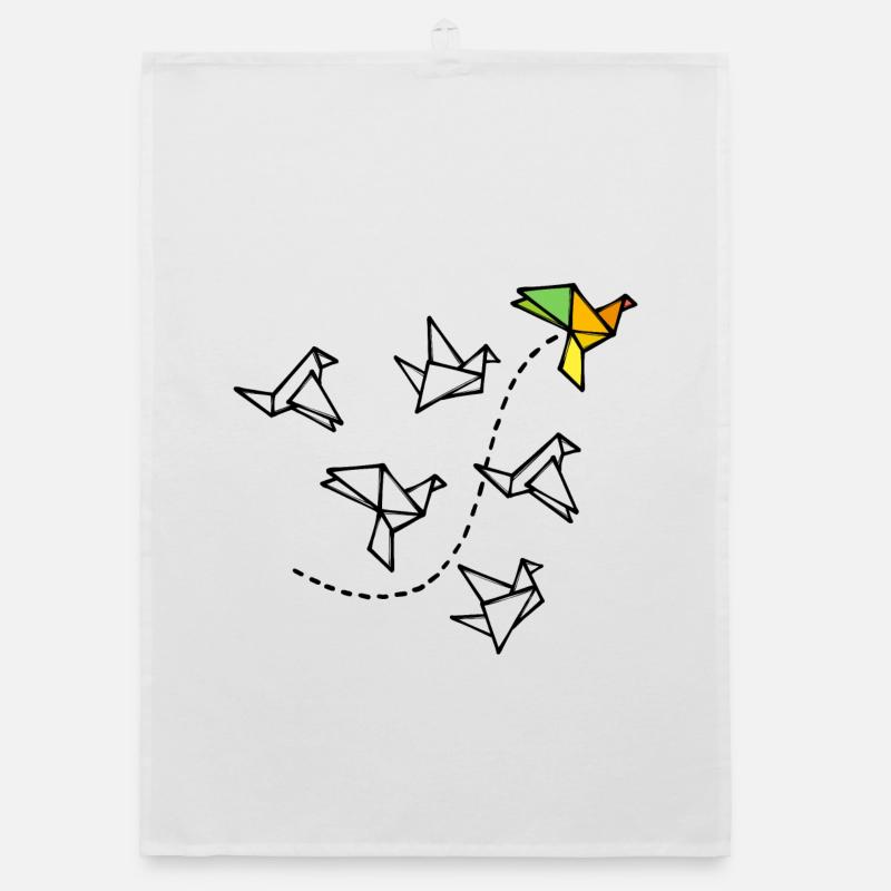 Polygone Creative Abstract Art Géométrie Torchon bio