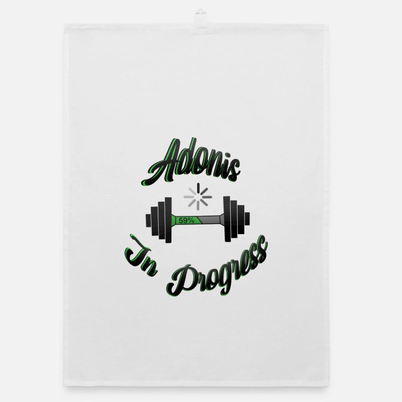 Adonis en cours 2 Torchon bio