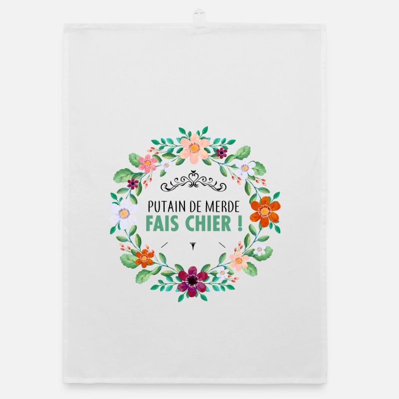 Fais chier Torchon bio