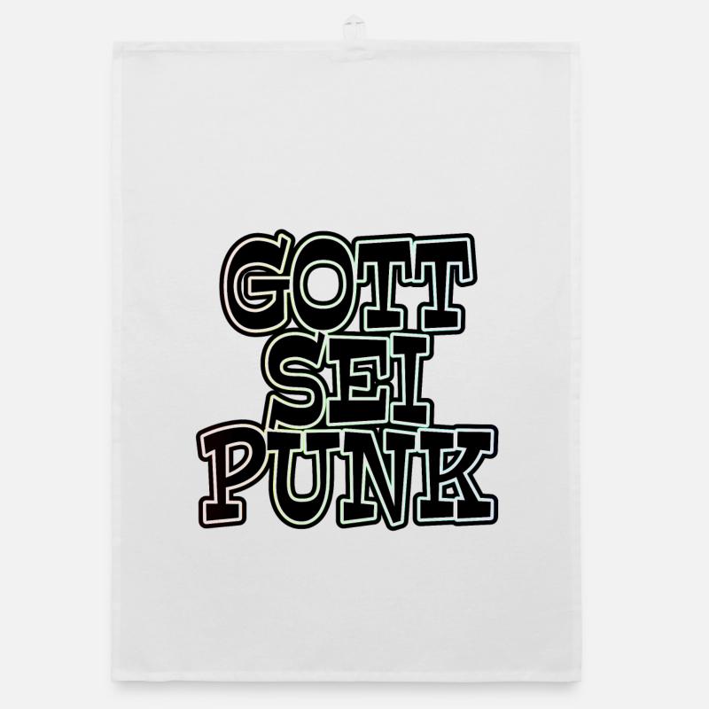 GOT SEI PUNK! Organic Geschirrtuch
