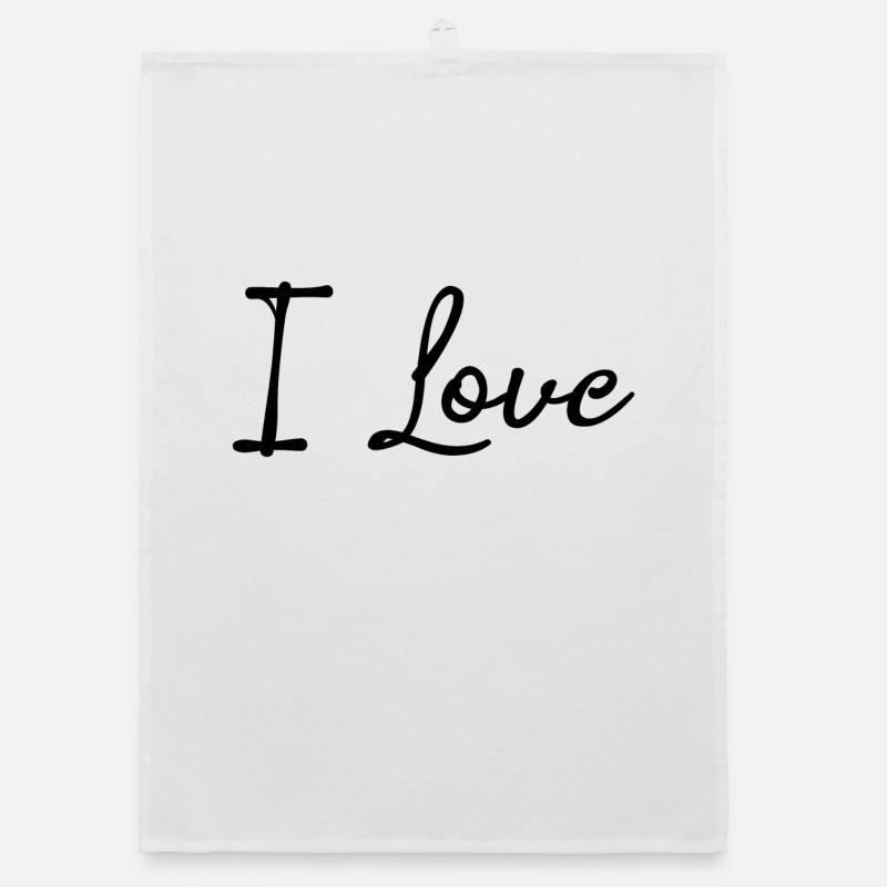 Liberté d’expression Paix Amour Déclaration Émotions Torchon bio