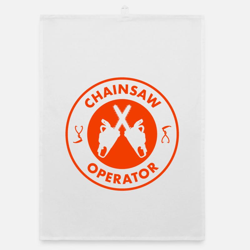 Chainsaw operator Organic dish towel