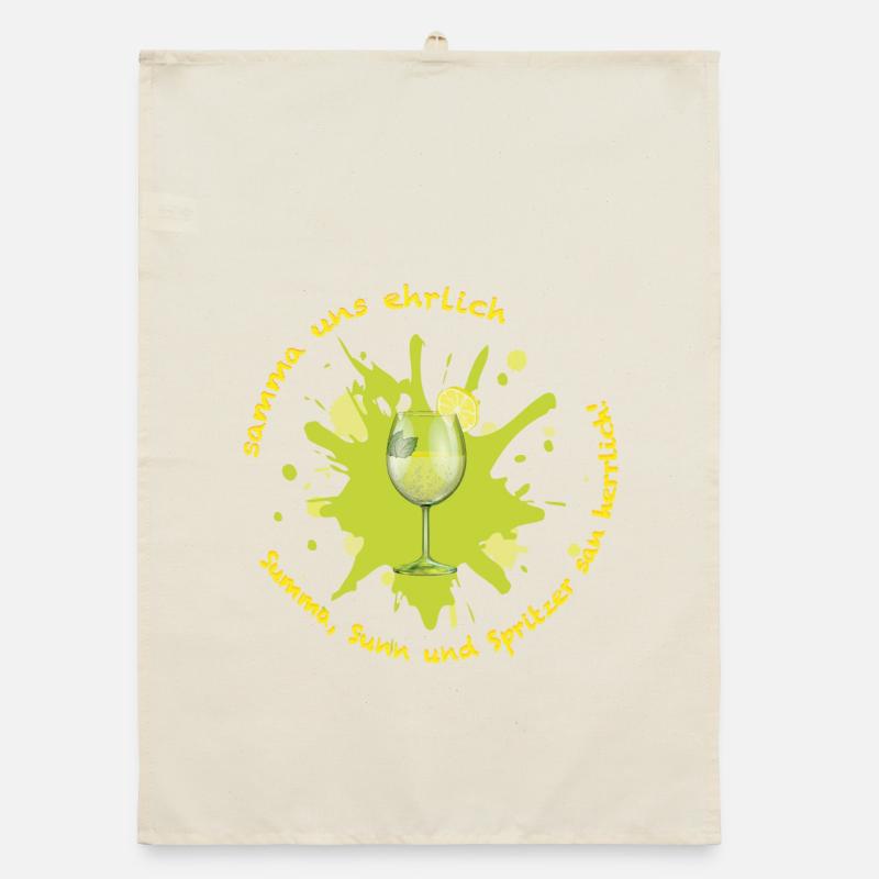 Samma uns ehrlich Summa Sunn Spritzer san herrlich Organic Geschirrtuch