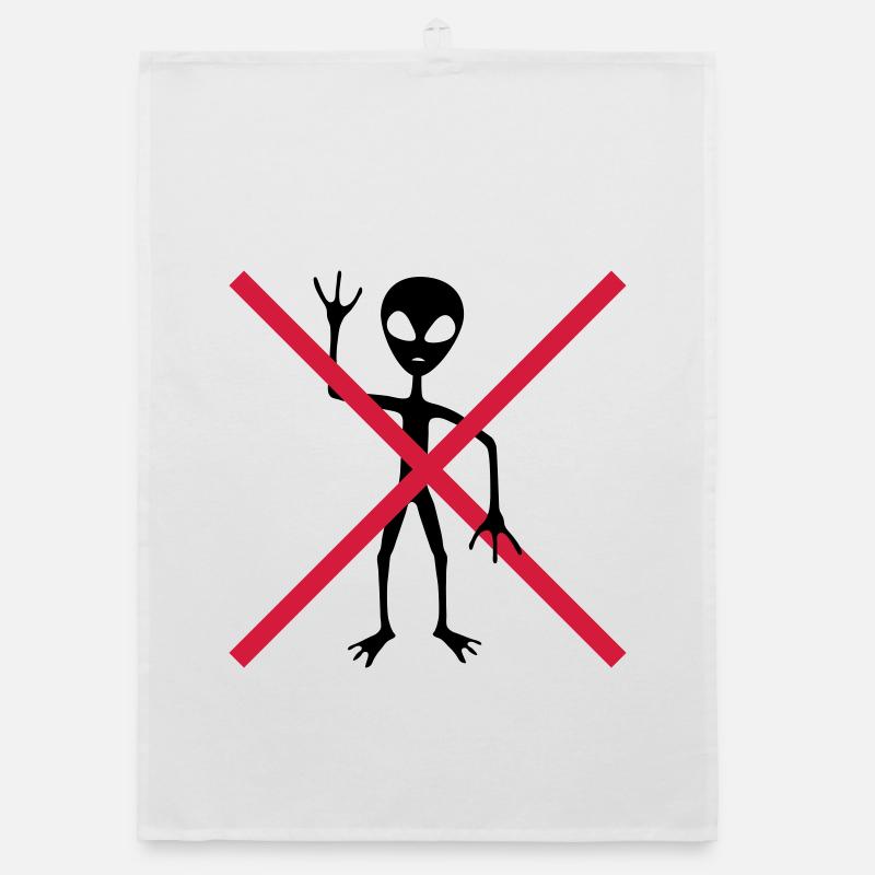 Bouclier interdit aux visiteurs extraterrestres Torchon bio