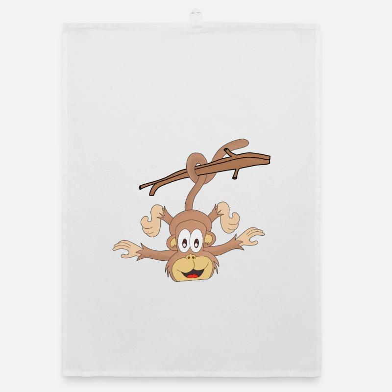 Hanging Monkey Organic dish towel