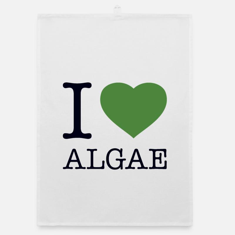 I LOVE ALGAE Algen Organic dish towel