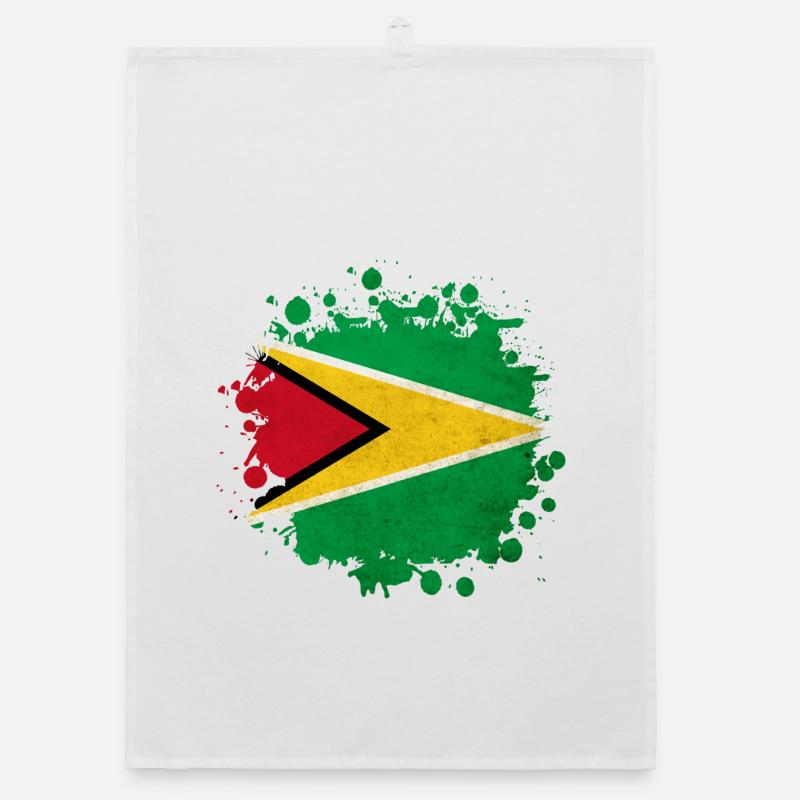 blob drapeau de la Guyane Torchon bio