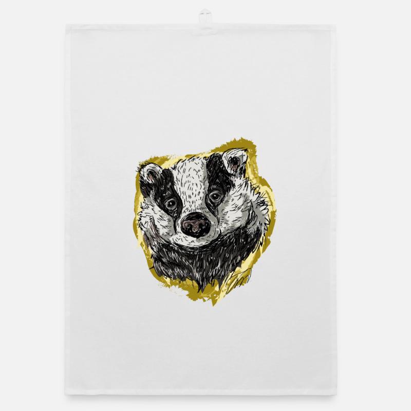 The Badger Organic dish towel
