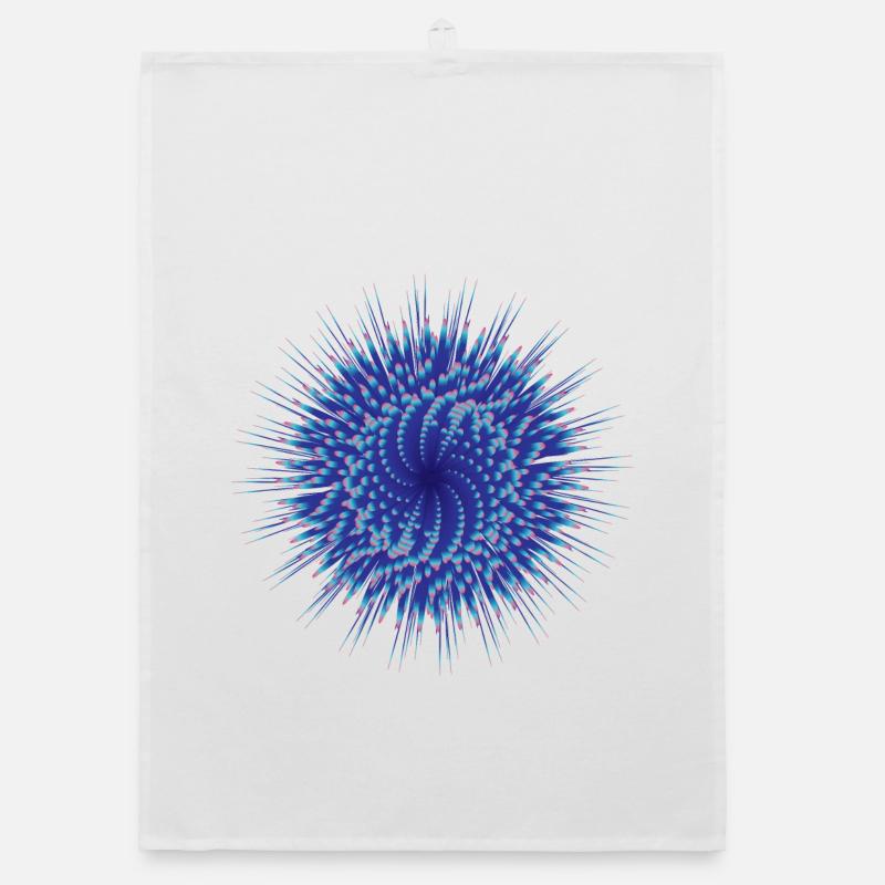 Vector Flower Organic dish towel