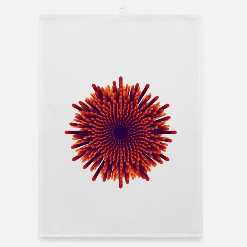 Fleur vectorielle Torchon bio