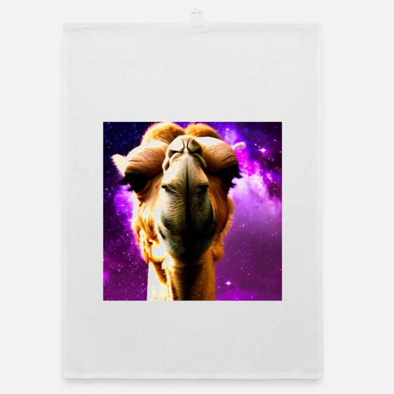 Dromedary Head - Camel Organic dish towel