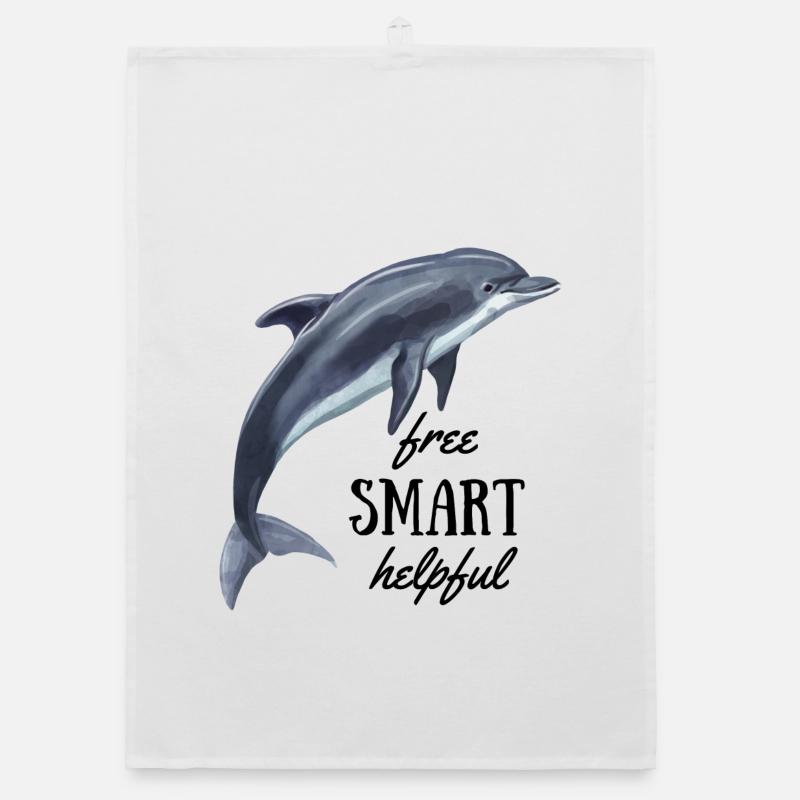 Delfin - free, smart, helpful Organic dish towel