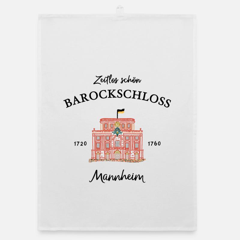 Mannheim, palais baroque emblématique, période de construction Torchon bio