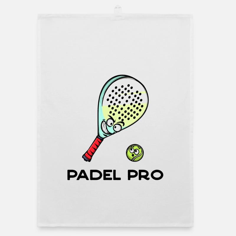 Déclaration de recul Racket Ball Déclaration Padel Torchon bio