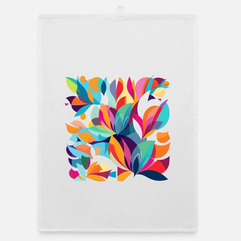 Danse des fleurs Torchon bio