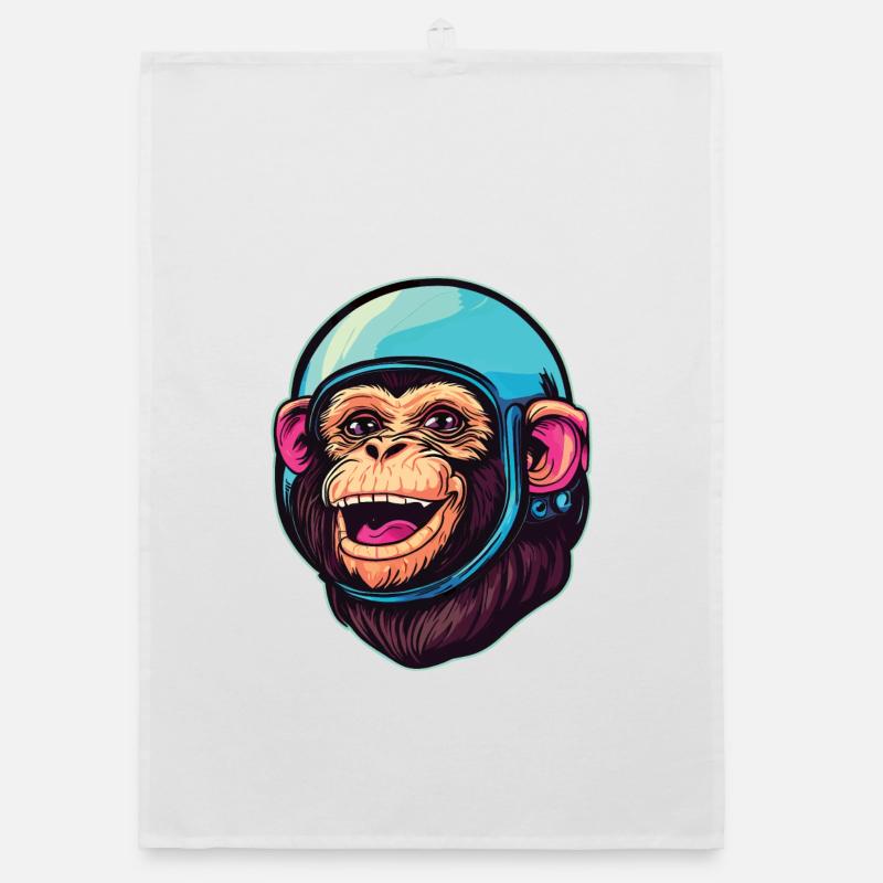 Space Monkey Organic dish towel