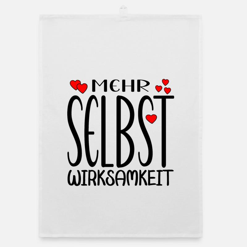 Selbstwirksamkeit Organic Geschirrtuch