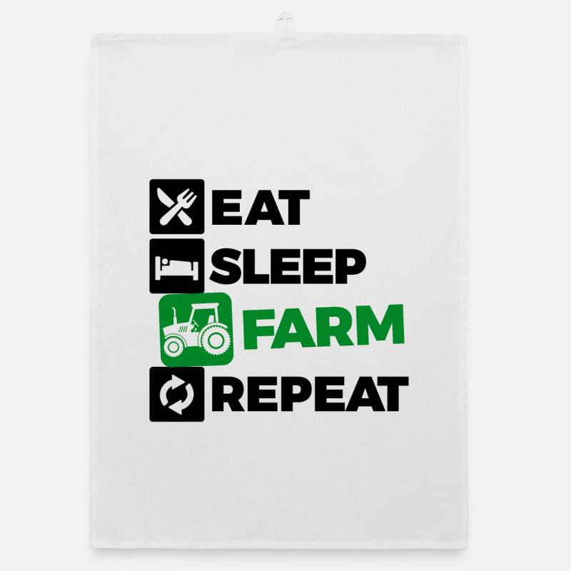 Motor Vehicle Tractor Statement Arable Farming Organic Farmer Organic dish towel