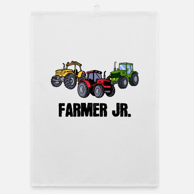 Traktor Statement Jungbauer Feld Bauernhof Farmer Organic Geschirrtuch