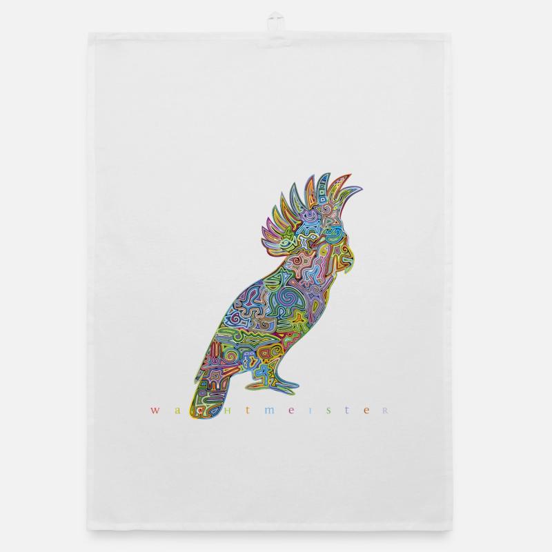 Oiseau de la forêt tropicale Torchon bio