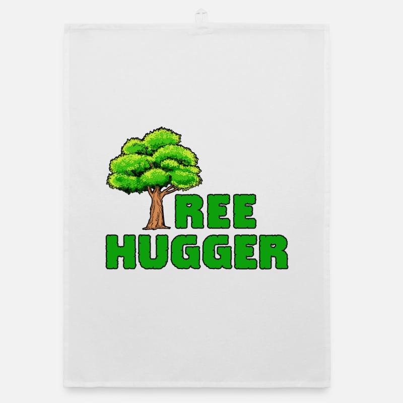 Earth Tree Statement Sustainability Environment Nature Organic dish towel