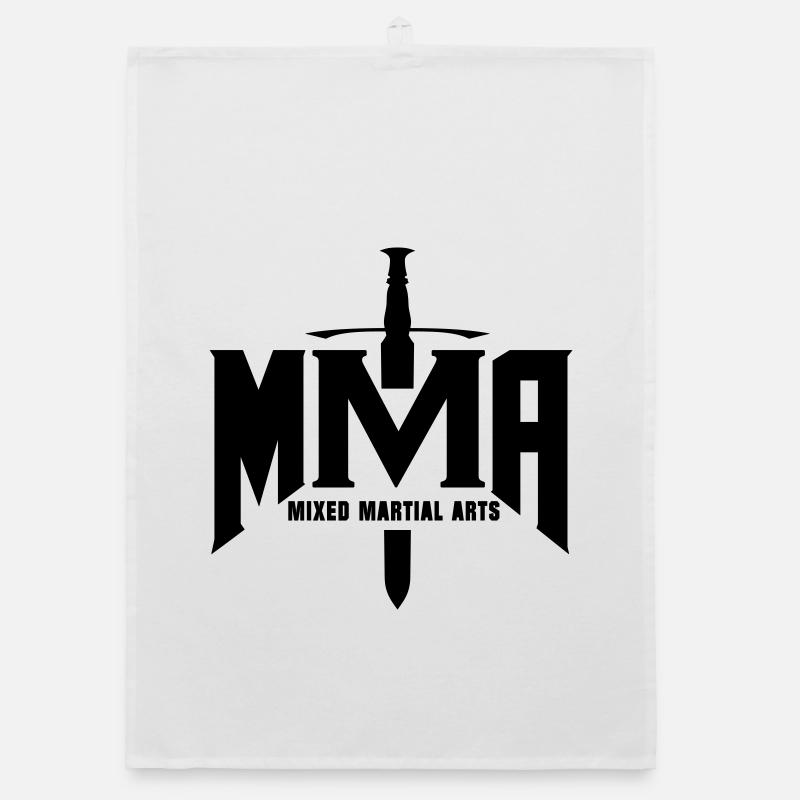Mixed Martial Arts MMA Design Sword Organic Geschirrtuch