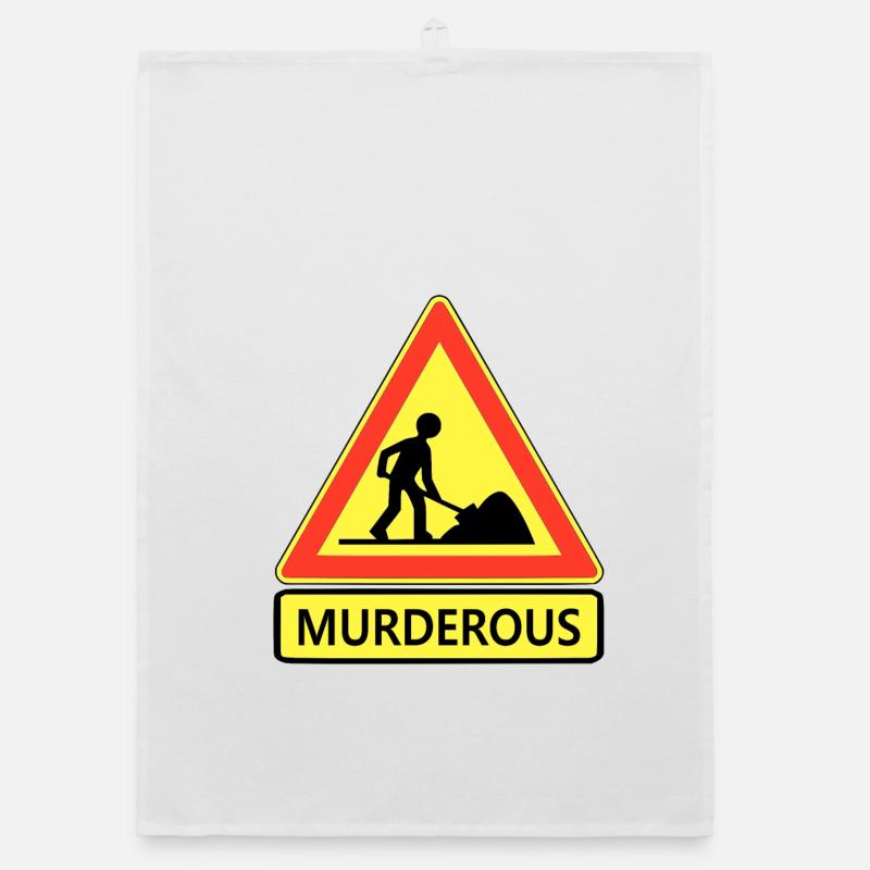 Murderer Organic dish towel