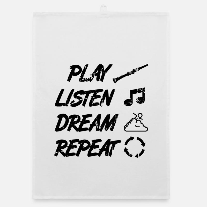 Clarinet playing technique Organic dish towel