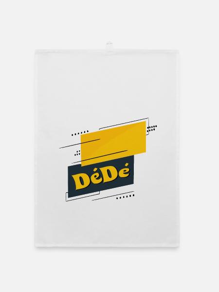 Dédé - Organic Geschirrtuch - Weiß - Vorne