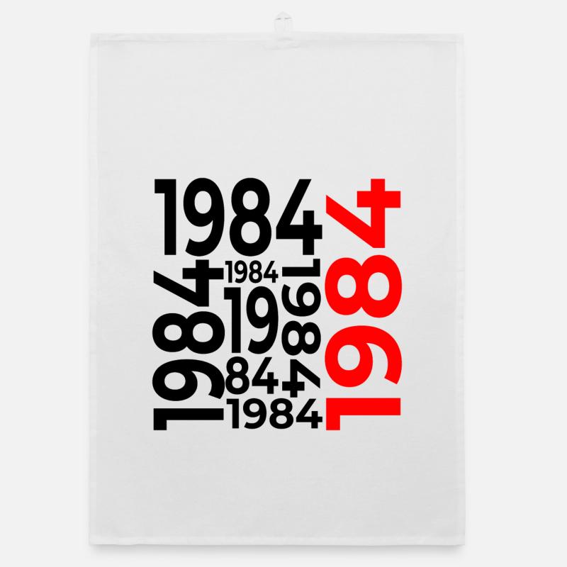 42e anniversaire 1984 Torchon bio