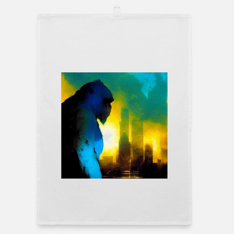 Gorille 01 Torchon bio