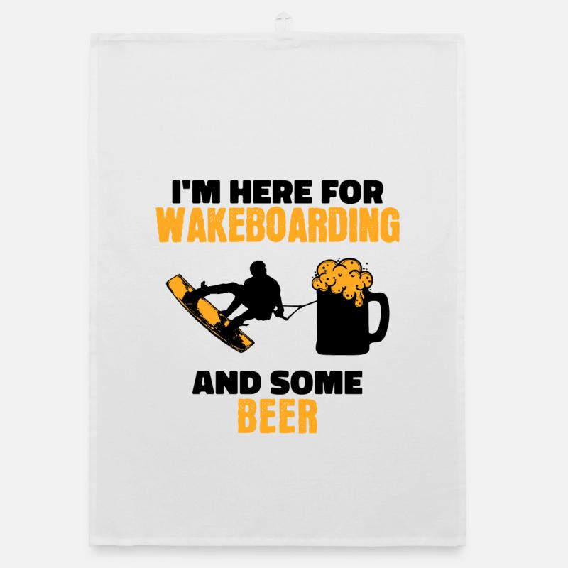 Surf, Wakeboard, Kitesurfer, Surf de déclaration Torchon bio