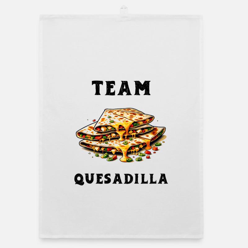 Team Quesadilla Mexico Organic dish towel