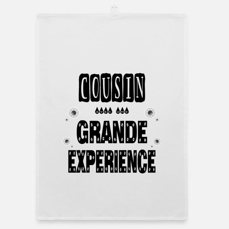 Cousin Avec Une Grande Expérience Torchon bio