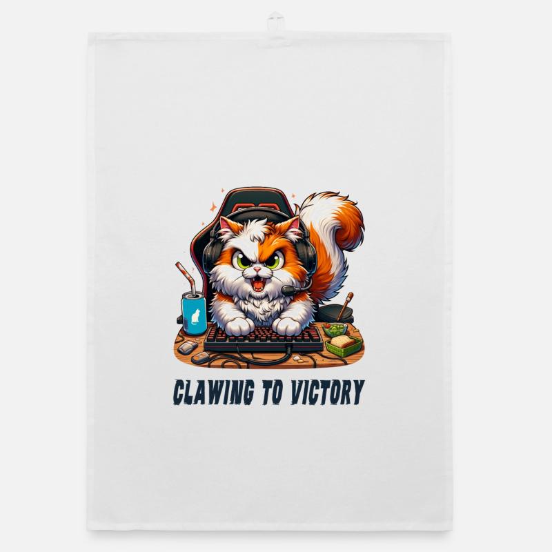 Design de jeu pour chats Torchon bio