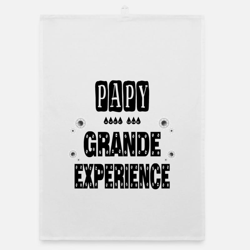 Papy Avec Une Grande Expérience Grand Père Torchon bio