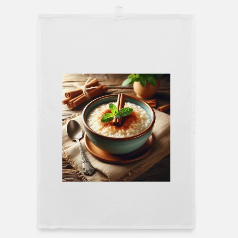 Rice pudding Organic dish towel