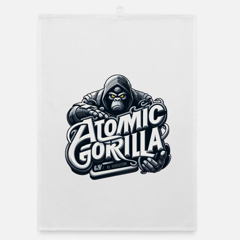 Gorille atomique Torchon bio