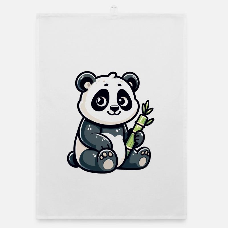 Bamboo Buddy: The Content Panda Organic dish towel