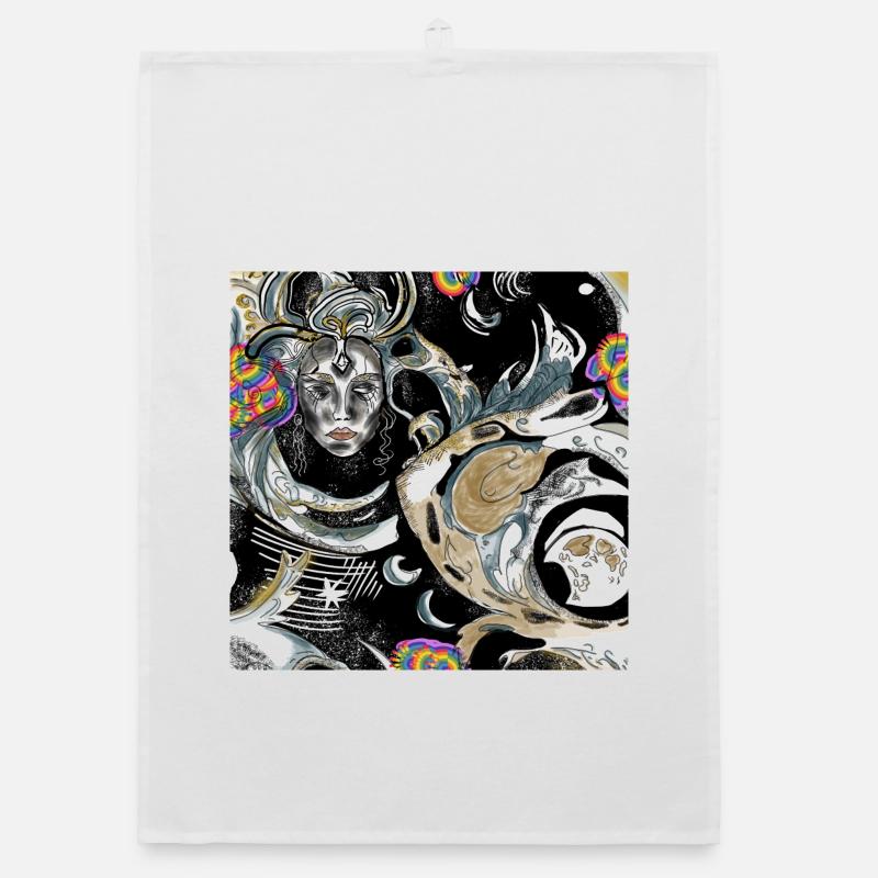 Fusion de l’art Celestial Wonder Torchon bio