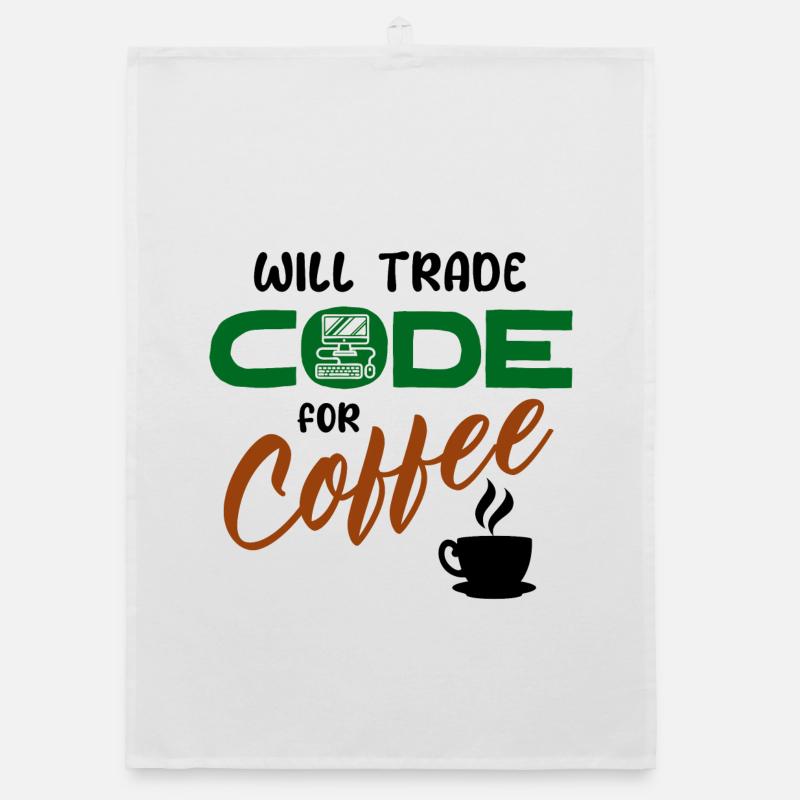 Code Statement Developer Computerfreak Informatik Organic dish towel