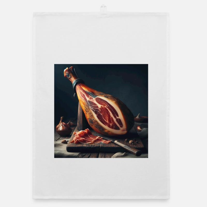 Serrano ham leg Organic dish towel