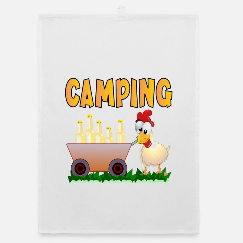 CAMPING DRINKS Organic dish towel