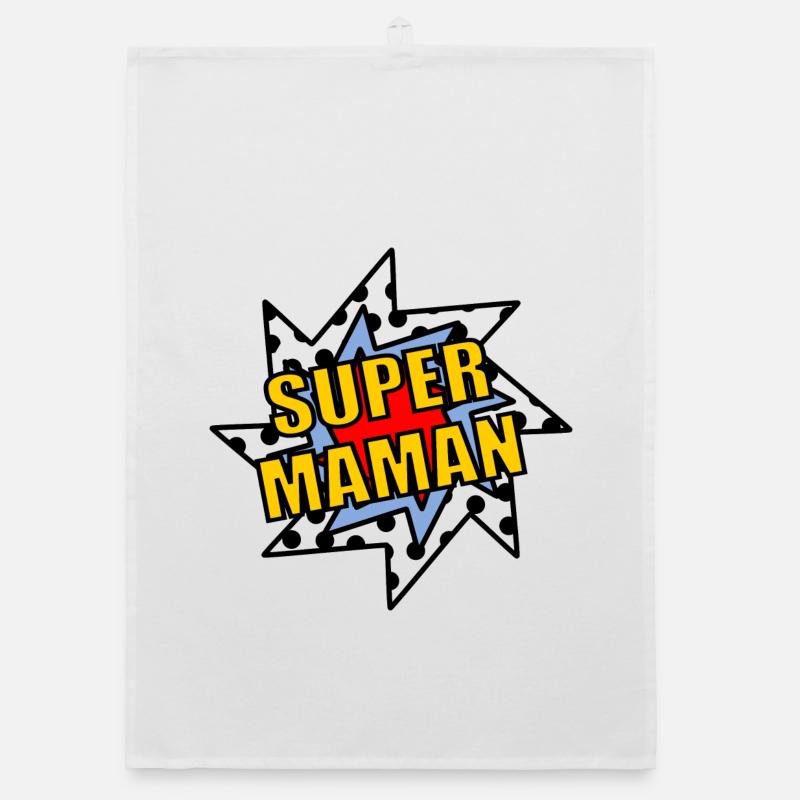 MUTTERTAG. SCHÖNEN MUTTERTAG. MAMA Organic Geschirrtuch